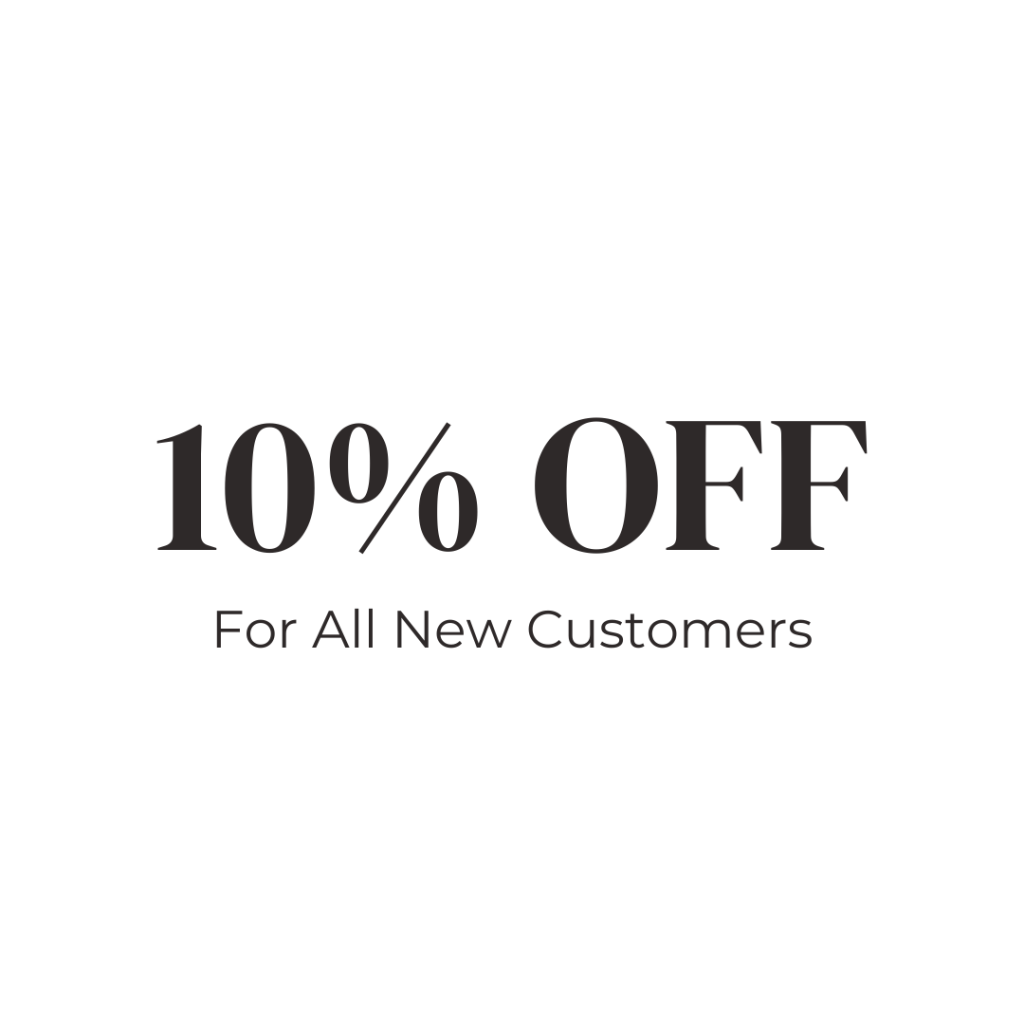 10% off for all new customers